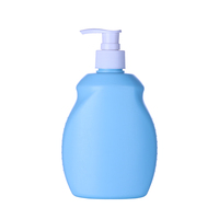 Bouteille de gel douche pour enfants, pompe en plastique HDPE, corps personnel, cheveux, soins de la peau, shampoing, savon, produits de salle de bain en gros, bouteille
