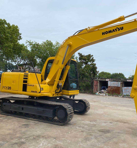 Komatsu รถขุด PC120มือสอง12TON การออกแบบดั้งเดิมเกียร์เครื่องยนต์67.1kw มาตรฐานสูงสุดพร้อมส่ง - Product Image 1