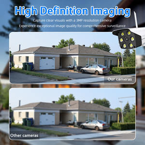 Alertas Inteligentes con Acceso Remoto, Cámara Tipo Bala de 3MP con Seguimiento de Movimiento Humano, Sirena Integrada, Resistente al Agua IP66, WiFi - Product Image 6