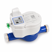 Compteur d'eau intelligent IP68 LoRaWAN sans fil avec transmission à impulsions et contrôle de vanne à distance (OEM disponible) pour une gestion efficace de l'eau