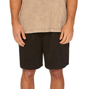 Shorts pour hommes en tissu léger et à séchage rapide, sur mesure, respirants, multi-poches, effet délavé, en vente - Product Image 1