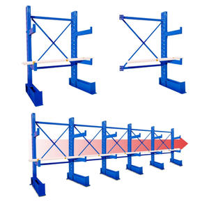 3/4/5 שכבה אחסון מדפים מערכת בד מגלגל כבד חובה מדף 500kg-5ton עבור מדף חד-צדדי נירוסטה - Product Image 2