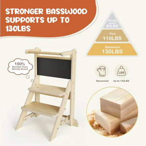 เก้าอี้เด็กแบบถอดออกได้สำหรับห้องครัวห้องนั่งเล่นกลางแจ้งสำหรับเด็กทารก - Product Image 3