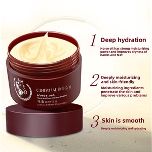 Crème Réparatrice <span class=keywords><strong>Pieds</strong></span> à l'Huile de Cheval en Gros, Lotion Exfoliante et Hydratante <span class=keywords><strong>Anti</strong></span>-<span class=keywords><strong>Fongique</strong></span>, Crème Blanchissante Réparatrice pour Talons Fissurés - Product Image 3
