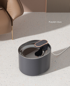 2024 nouveaux produits d'alimentation pour animaux de compagnie <span class=keywords><strong>chien</strong></span> chat fontaine d'eau intelligente pour animaux de compagnie distributeur d'eau distributeur automatique en acier inoxydable bol d'alimentation pour animaux de compagnie - Product Image 6