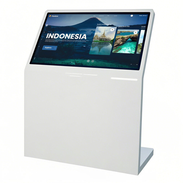 Customized 4K Touch Screen LCD Advertising Kiosk Self-Service Digital Shopping for Retail Malls Airports Subways IP65 for Indoor
