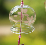 ขายส่งตรงจากโรงงาน กระดิ่งลมแก้วใสทรงกลม ขนาด 6/7/8/9/10/12/15/20 ซม. - Product Image 4