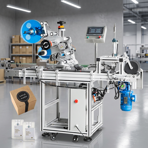 Machine d'étiquetage électrique automatique avec écran tactile PLC pour emballages en papier, haute précision, entraînement motorisé, 220V - Product Image 3