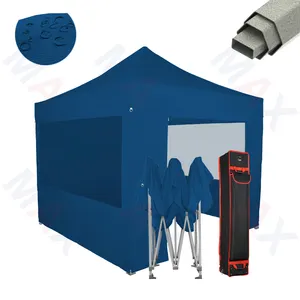 Waterproof Fire Resistant Fabric Hexteel 1010 blue kits Marquees Tent for Wedding marketing tent