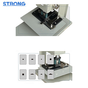 Hình Bầu Dục Euro Khe Cắm Lỗ Đấm Cho Thẻ Làm Tùy Chỉnh Nhôm Nhựa Giấy Hình thuôn Dài Vuông Tay Lỗ Đấm Máy - Product Image 6