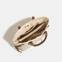 Sac fourre-tout tendance personnalisé pour femmes, grande capacité, sac pour ordinateur portable, sac à bandoulière pour étudiants, sac à main en cuir personnalisé