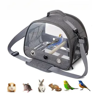 Klein Dier Vogel Reisdrager Tas Oxford Outdoor Ademende Draagbare Vogel Rugzak Sling Huisdier Tas Reiskooi Voor Kleine Huisdieren