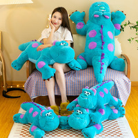 HY198 nouvelle fête créative grande poupée bleue oreiller de couchage en peluche jouet Monster University Sullivan figurine