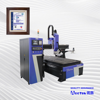 Machine de fraisage CNC 4 axes avec contrôleur Syntec et design rotatif pour petites entreprises, sculpture sur bois, fabrication de meubles, composants de moteurs et engrenages