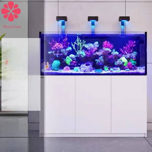 卸売価格 モダンラグジュアリーガラス冷蔵水槽 魚とサンゴ礁用 ダイニングルーム用 - Product Image 2