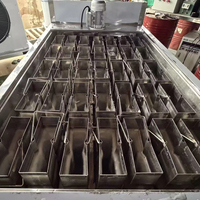 Machine à glaçons en blocs de 2000 kg à refroidissement par air, machine à fabriquer des blocs de glace avec panneaux solaires