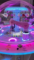 Machine d'arcade à monnayeur Fortune Cat pour 4 joueurs, avec griffes à bonbons et prix