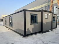 JUJIU - Villa préfabriquée de luxe en acier à double aile de 20 pieds, très vendue, extensible, de haute qualité, pour hôtel, installation rapide
