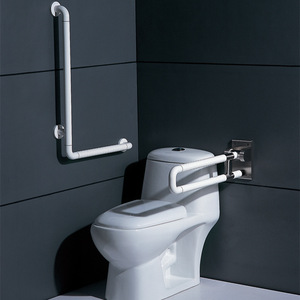 Barra de seguridad para baño, barra de agarre antideslizante de acero inoxidable para inodoro, ancianos, mujeres embarazadas, diseño moderno, capacidad de 200kg - Product Image 2