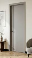 Porte battante en bois moderne pour chambre de villa - Offre spéciale
