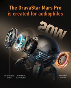 ลำโพง Pro Speaker Zinc Mecha Design 20W ไฟ RGB ลึก ดีไซน์แนวไซไฟ สำหรับตั้งโต๊ะ รองรับการเชื่อมต่อ TWS เหมาะสำหรับเป็นของขวัญ PRO Iconic Mecha-Spider Design 10 - Product Image 3