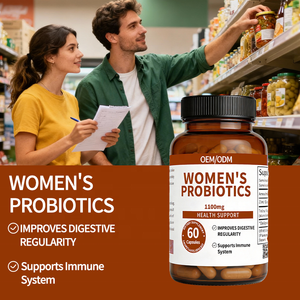 Probiotica voor vrouwen 1100mg capsules - Verbetert de spijsvertering en ondersteunt het immuunsysteem - 60 capsules OEM/ODM - Product Image 5