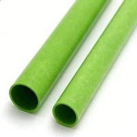 Tube rond en FRP pultrudé MingChi, stabilisé aux UV, anti-âge, durable, pour conduites de ventilation extérieures