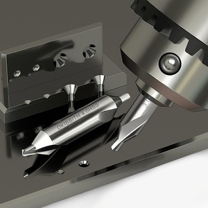 Jeu de 7 forets de centrage HSS <span class=keywords><strong>Meixu</strong></span>, 60 degrés, 1-5 mm, finition argentée, pour outils électriques, perçage de métaux sur tour et travail des métaux - Product Image 5