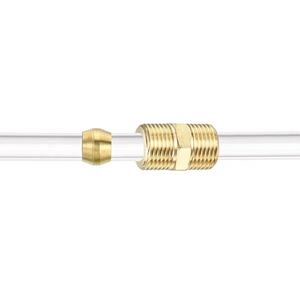 Manchon de compression en laiton 1/2 pouce en laiton <span class=keywords><strong>olive</strong></span> à double cône - Product Image 4