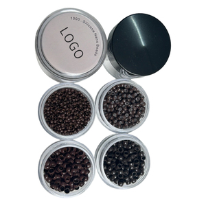 Großhandel 3.1/3.0/4.0 Silikonbeschichtete Nano-Mikroringe für Echthaar-Extensions - Product Image 1