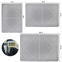Tapis de protection de table en silicone classique de grande taille avec logo personnalisable pour plaques de cuisson à induction séchage de cuisine à usage alimentaire