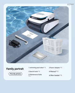 Máquina de <span class=keywords><strong>limpieza</strong></span> de piscinas/Limpiador de piscinas/Máquina de succión de aguas residuales totalmente automática/Robot de <span class=keywords><strong>limpieza</strong></span> de piscinas que trepa por la pared - Product Image 2