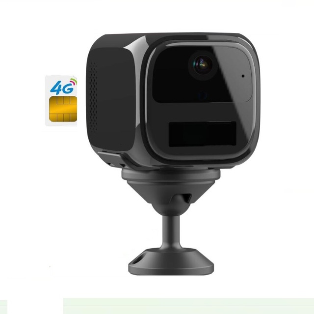 Tuya 4G Security Camera Battery Powered Cellular Car Security Camera 20 Days Standby 4G LTE Micro Mini Camera