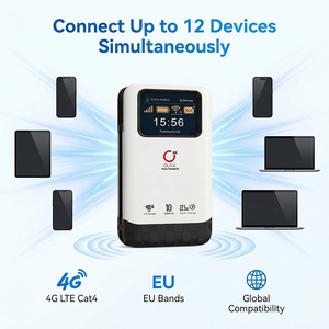 OLAX Router WiFi 4G LTE 2 en 1 con batería externa de 10500mAh, punto de acceso de 150Mbps, pantalla LCD y puerto Tipo-C para viajes, WiFi de bolsillo M200E - Product Image 5
