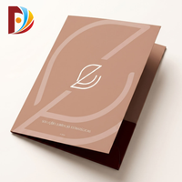 Dossiers personnalisés avec logo pour entreprise, présentation de produits, dossiers A4 A5, profil d'entreprise, dossier en papier personnalisé 350 g/m² avec logo