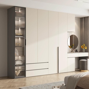 Meubles à succès, armoire double suspendue RTA, design simple, armoires portables, placard de chambre à coucher - Product Image 5