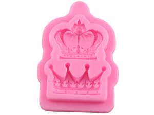 Homesun <span class=keywords><strong>HelloWorld</strong></span> princesse et reine couronne forme Silicone moule argile plâtre moule cuisine accessoires - Product Image 4