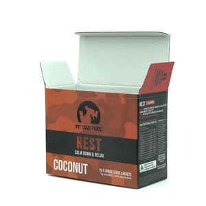 Tùy chỉnh bao bì hộp giấy boxretail Kệ truy cập hàng đầu hiển thị đứng hiển thị sô cô la năng lượng thanh cửa hàng gấp sóng xe - Product Image 3