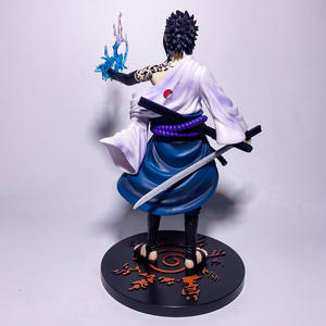 Caliente nuevo 24,5 cm <span class=keywords><strong>Sasuke</strong></span> Anime figura modelo dibujos animados Sharingan PVC figura coleccionable juguete coche adornos - Product Image 4