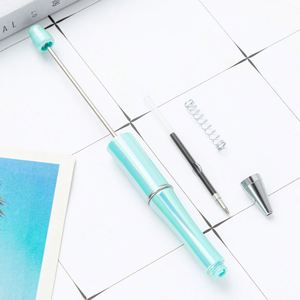 New Uv Gradient Bead - Creative Diy Plastic Ballpoint <b>Pens</b> for Students & Craft Lovers - Product Image 4