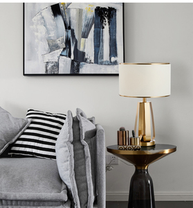 Lámpara de Mesa de Diseño Moderno y Sencillo para Decoración de Hoteles, Villas y Hogares, Lámpara de Noche de Lujo para Dormitorio - Product Image 5