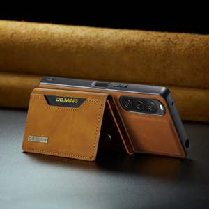 Coque arrière détachable 2 en 1 pour carte de crédit pour étui de téléphone portable en cuir <span class=keywords><strong>Sony</strong></span> <span class=keywords><strong>Xperia</strong></span> 10 VI - Product Image 4