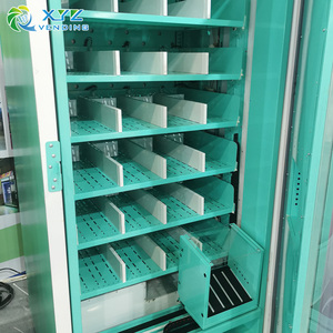 ตู้จำหน่ายสินค้าอัตโนมัติแบบแช่เย็น 24 ชั่วโมง รุ่น Commercial XY Lift โครงเหล็กขนาดเล็ก พร้อมหน้าจอสัมผัส สำหรับขายเค้กและเครื่องดื่ม - Product Image 3