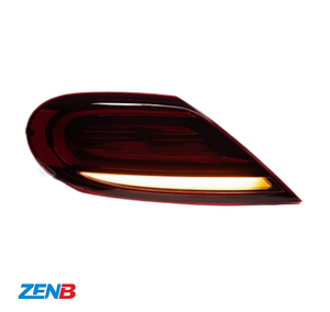 Feux arrière modifiés à LED pour Volkswagen Beetle 2013-2020, clignotants séquentiels et feux de freinage noirs. - Product Image 6