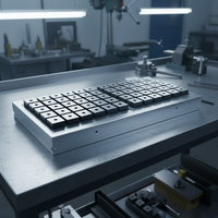 Mandrin magnétique permanent universel pour tournage et fraisage CNC, étau de coupe métallique haute efficacité