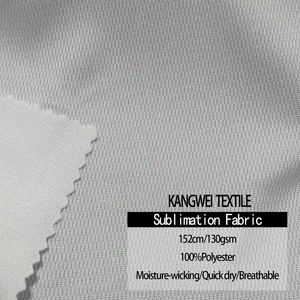 Tela de Malla de Poliéster 100%, Secado Rápido, Absorbente, Blanca, Tipo Bird <span class=keywords><strong>Eye</strong></span>, para Sublimación, para Camisetas y Camisetas de Fútbol Transpirables - Product Image 1