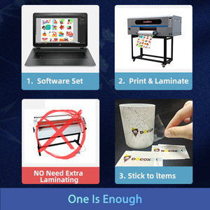 Kingjet A3 <strong>UV</strong> DTF Printer <strong>UV</strong> <strong>Label</strong> Printing Phone Case Bottle <strong>Machine</strong> <strong>UV</strong> Direct-To-Film Roll-to-roll Printer - Product Image 5