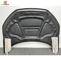 Capot de capot avant en Fiber de carbone brillant pour Audi TT TTS TTRS 2015-2019 Kits de carrosserie en carbone couvercle de moteur pièces de voiture accessoires automobiles