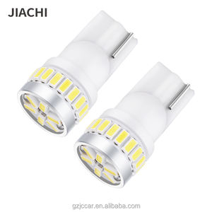 JiaChi Factory Super Bright 3014 24smd 12V T10 Auto Car Led Light Bulb W5W 194 Tablero Indicador <span class=keywords><strong>de</strong></span> advertencia Lámpara Blanco Rojo Amarillo - Product Image 1