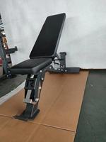 Banc de musculation professionnel réglable (inclinable/plat/déclinable) – Équipement d'entraînement de force en métal pour usage commercial – Unisexe